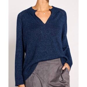 BROCHU WALKER riley sweater in marl NEW